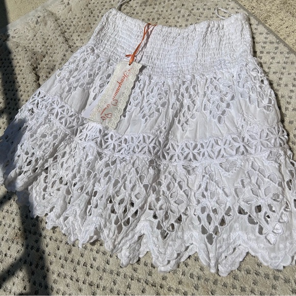 Temptation Positano eyelet mini skirt S Vaticano - Picture 5 of 8